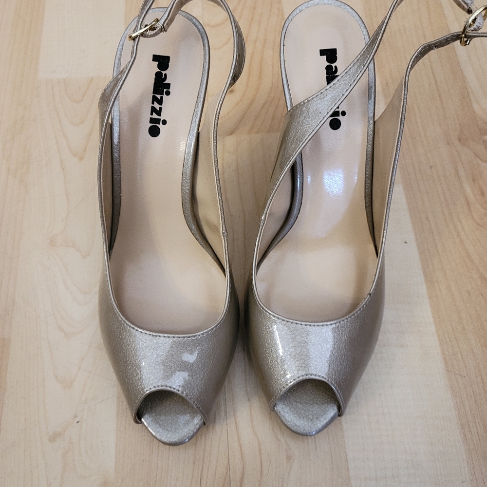 Palazzio Peep Toe Heels